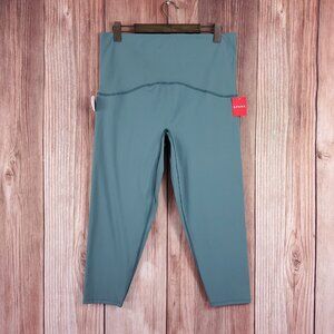 Spanx Active 7/8 Leggings Womens 2X Booty Boost Cropped North Atlantic 50186P